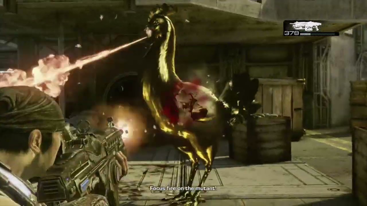Gears of War 3: Encounter with the Golden Chicken