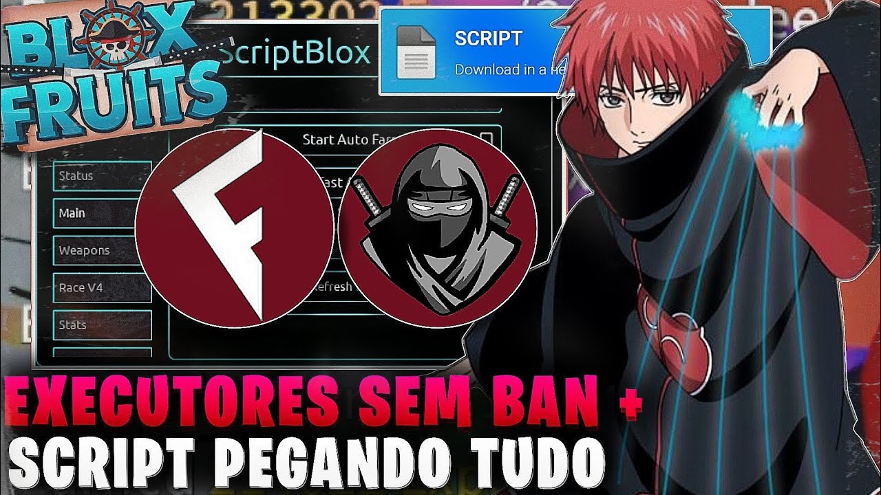 CORRE!! 🤯 EXECUTOR MOBILE e PC ATUALIZADO e SCRIPT BLOX FRUITS PRA CELULAR UPDATE  20!! 