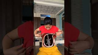 The Hateful Lizard, The Cute Koi Fish Crawled Into Hanas Stomach By Hana