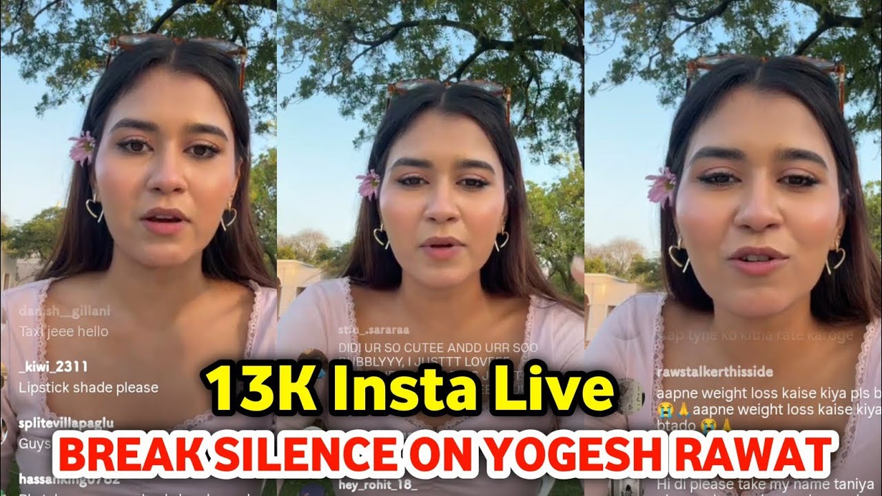 Akansha Chaudhary Live Talking About Yogesh Rawat & Kushal Tanwar 