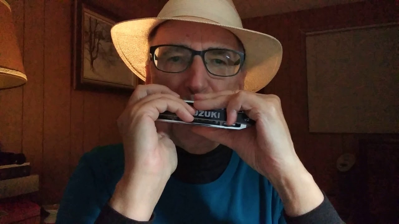 L'important c'est la rose (Gilbert Bécaud) harmonica YouTube