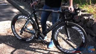 For photos be sure to check out our article -
http://reviews.roadbikereview.com/bikes-of-the-tour-tom-boonens-mclaren-venge
sean from specialized gives us a ...