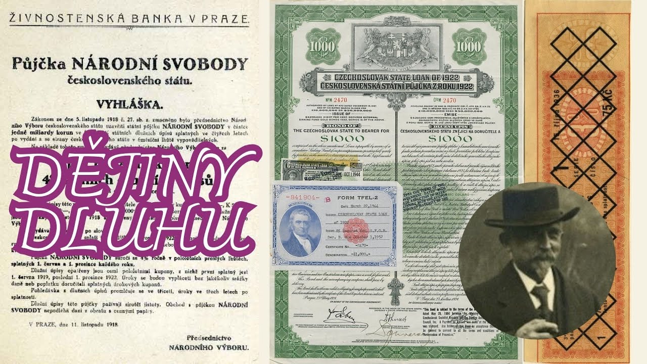 Dluh českého státu včera a dnes: Od legionářů po plánovanou inflaci