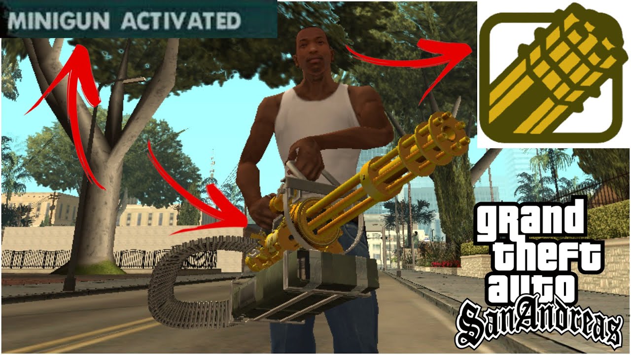 GTA San Andreas - Cadê o Game - Onde achar a Minigun