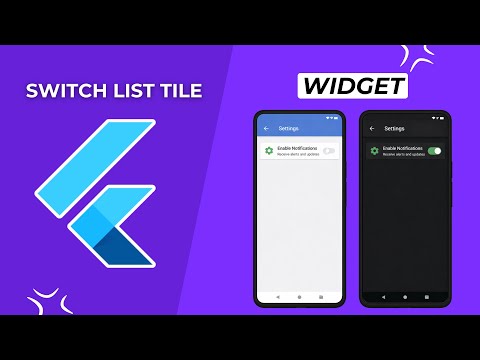 Flutter Tutorial for Beginners to Advance - SwitchListTile Widget