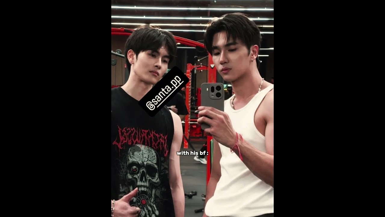 Perth gym with his fav bro and his fav baby 