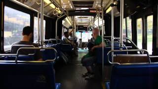 MTA New York City Bus: Riding inside of the New Flyer D60HF #5268 MTA New York City Bus M15 Bus!