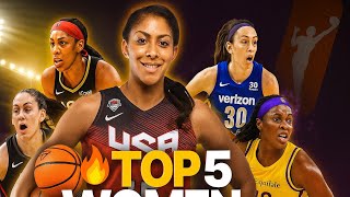 Top 5 Best Women's Basketball Players in the World | WNBA 2025 Ranking