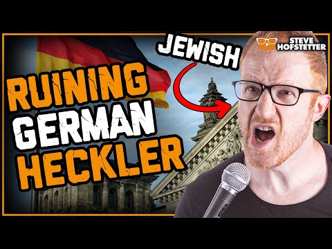 German Heckler vs Jewish Comedian - Steve Hofstetter