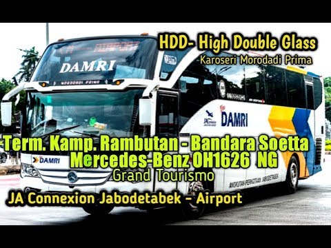 Ini dia New Bus Damri?JA Connexion Jabodetabek - Airport