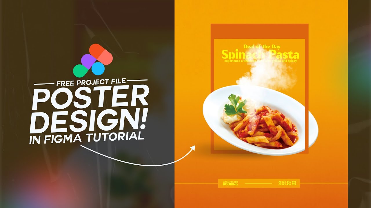 Figma Poster Design | Figma Social Media Post Design | Tutorial in ...