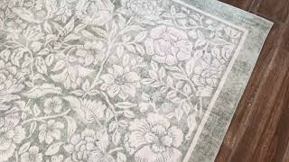 Love these soft, floral rugs perfect for any room