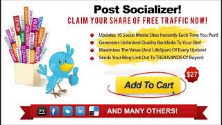 Instant Traffic Post Socializer Wordpress Plugin