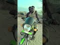 Harja rides a black bike #usa #africa #brasil #funny #comedy #indonesia #dubai #reels #hadzatribe