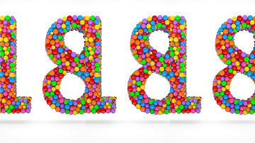 Learn Number 18 on 3d Color Balls | Sparta Layout Effects (sponsored by preview2effects)