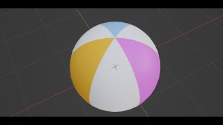Making a Beach Ball in Blender