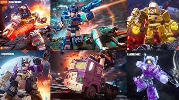 New Transformers model kit action figures wave 3 revealed by Blokees Toys