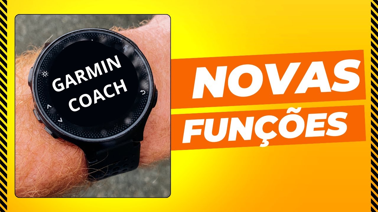 Novidades GARMIN Coach