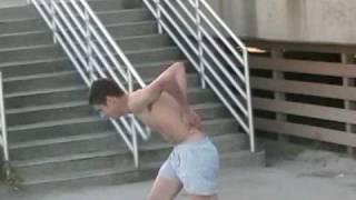 The Naked 12 Stair Ollie