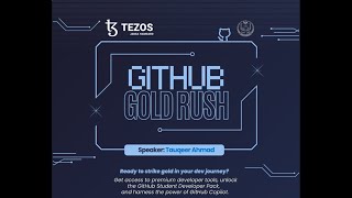 Information GITHUB GOLDRUSH |  Exploring GitHub Student Developer Pack & GitHub Copilot with Vibe Coding Update