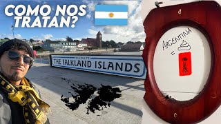 How ARGENTINIANS  are TREATED in the FALKLANDS today? | Supermarket, Kelpers  & Poor Internet