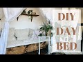 DIY Daybed & Living Room Decor
