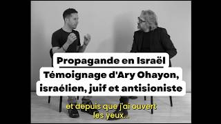 Ary Ohayon, israélien, juif et antisioniste, témoigne face à Aymeric Caron