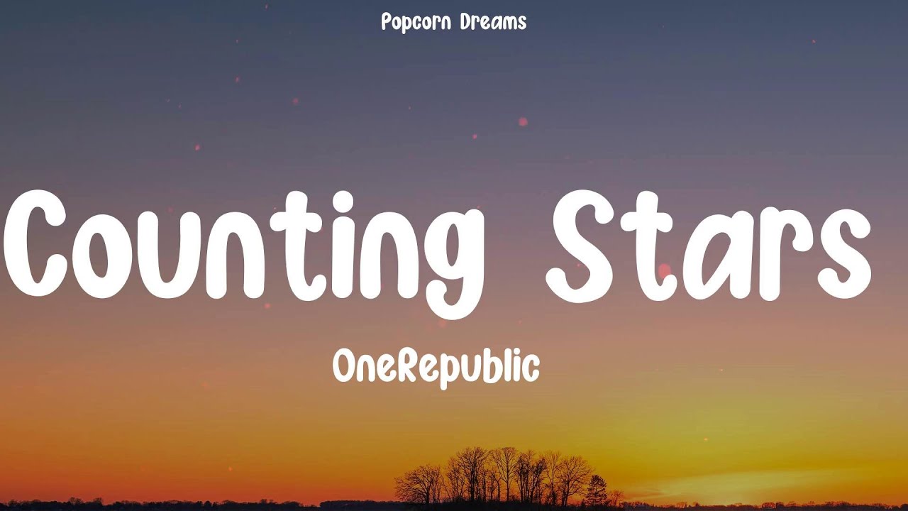 OneRepublic - Counting Stars (Lyrics) | One Direction, Lady Gaga, John Legend | Playlist