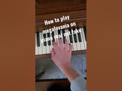How to play megalovania on piano - YouTube