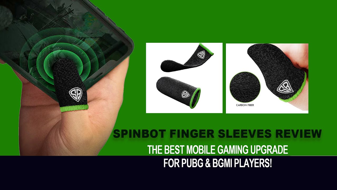 Spinbot Finger Sleeves Review – The BEST Mobile Gaming Upgrade for PUBG & BGMI Players!