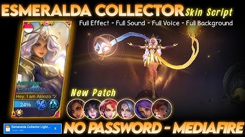 Esmeralda Collector Light Envoy Skin Script No Password MediaFire Full Effect Sound New Patch