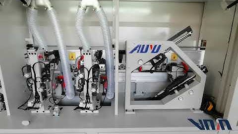 AUYU Edge banding machine with return conveyor