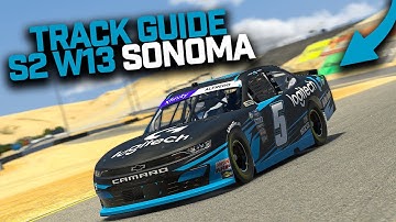 iRacing Weekly Track Guide - Season 2 Week 13 Sonoma Raceway