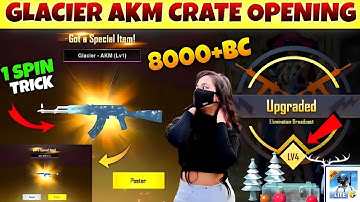 🤩PUBG LITE NEW GLACIER AKM  CRATE OPENING NEW MINI-14 UPGRADED CRATE OPENING| #pubglite#bhotagaming