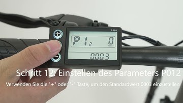 HITWAY BK6 Electronic Meter Parameter Adjustment Video