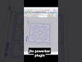 ✅Sketchup tutorial / how to fill multiple faces in one click. #jswinterior #sketchuptutorials