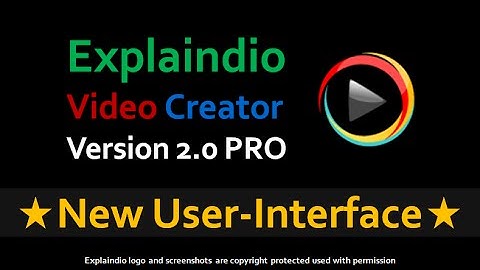 New User Interface Explaindio Video Creator 2.0 PRO