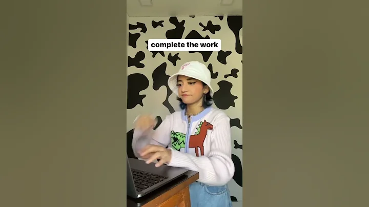 When you have work to do