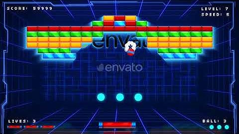 Royalty Free | After Effects Template | Retro Arcade Logo Reveal