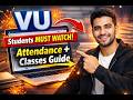 How to take Lecture from Vulms/or Marking Attendence