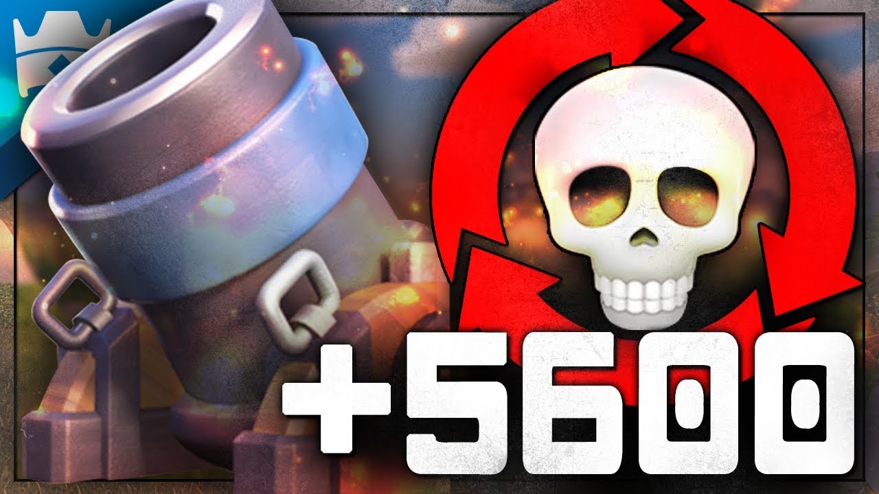 5600+ F2P MORTAR CYCLE DOMINATION || Top Ladder Trophy Pushing