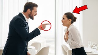 Un multimillonario insultó a una camarera en árabe y se quedó paralizado cuando ella habló árabe ...