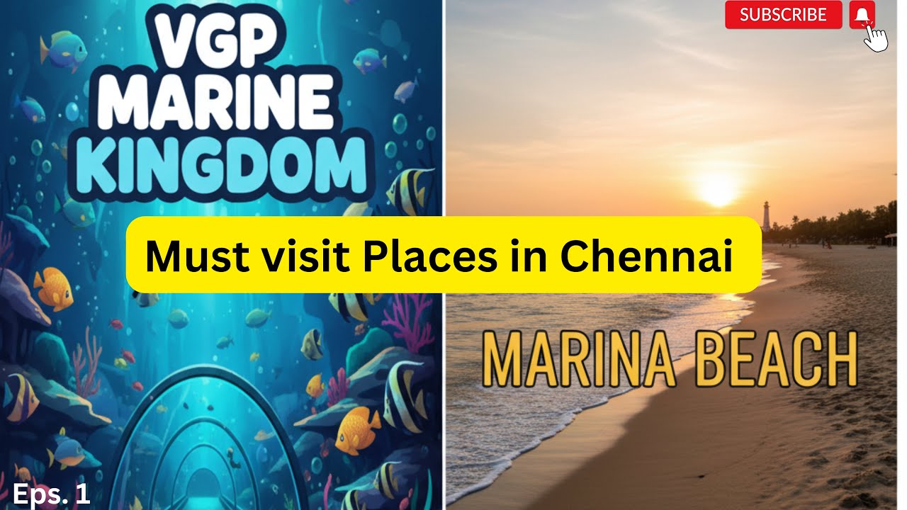 Chennai Tourist Places| India’s Largest Aquarium| Marina Beach| Best Budget Hotel|TripQue Hindi