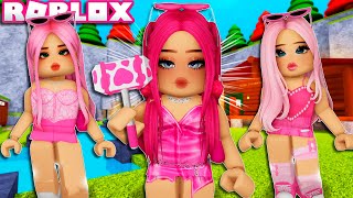 SÓ PODE USAR ROSA no MARRETÃO - ROBLOX (Flee The Facility)