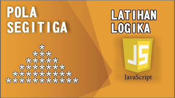 Bentuk Pola Segitiga Sama Kaki - Javascript
