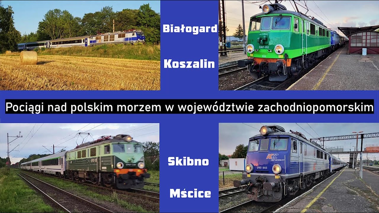 Pociągi na północy Polski [Białogard, Koszalin, Skibno, Mścice]