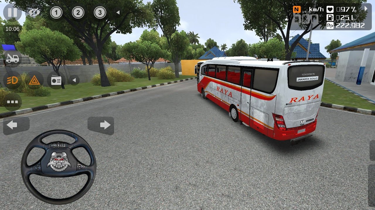BUS RAYA MERAH PUTIH RUTE PALU - PALOPO | BUS SIMULATOR INDONESIA ...