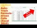 Data Validation: Auto-track formula-driven data change with conditional format [Excel 2010 &amp; above]