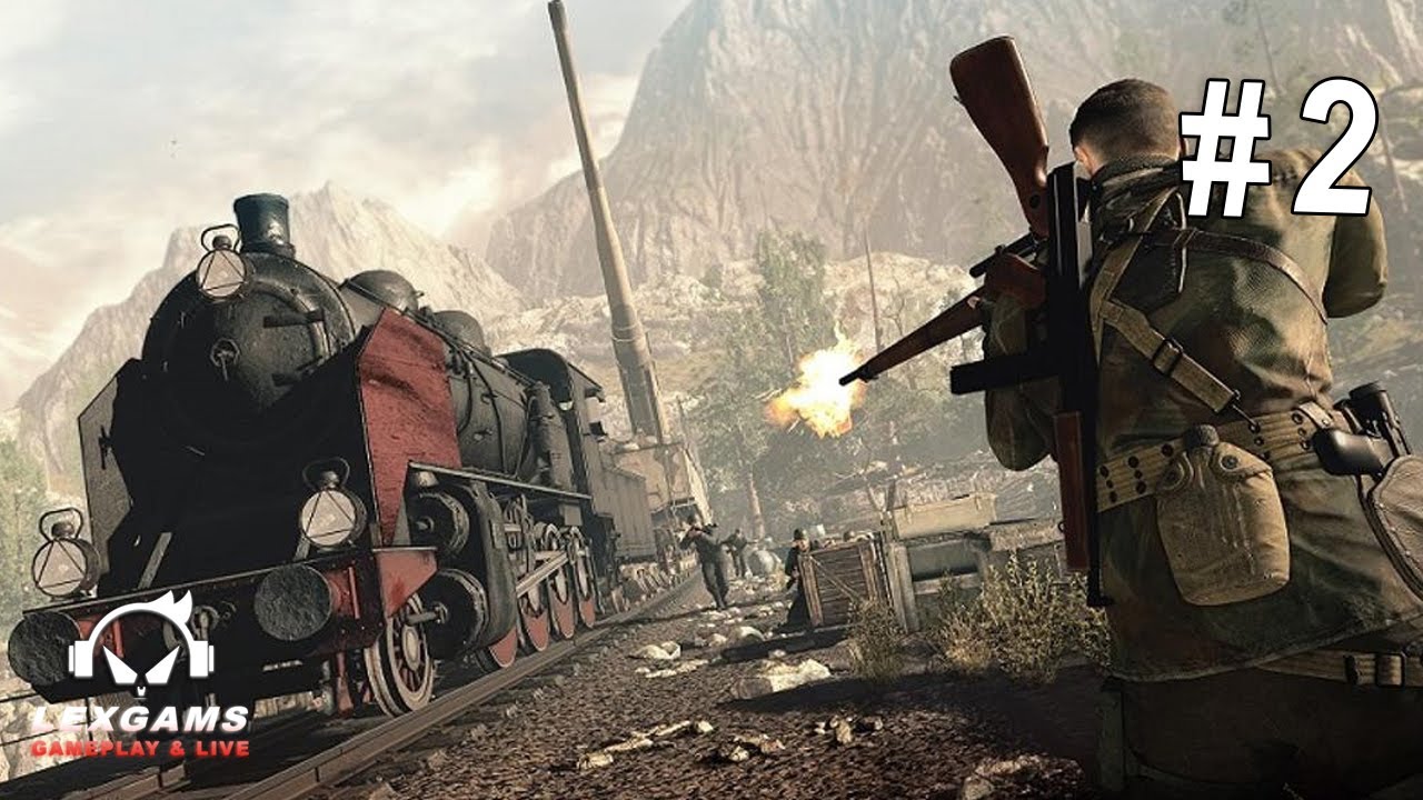 Miniatura do vídeo Sniper Elite 4 #2 Caçando generais - GTX 1060 Modo Ultra Setting 1080P/60Fs ( PT BR )