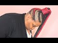Feed in Braid Pony Tutorial LEARN HOW TO NEATLY PART AND BRAID (BEGINNER FRIENDLY)